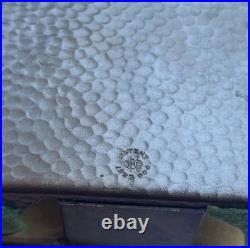 1923 K&O KRONHEIM & OLDENBUSCH plane Book Holder pilot End Globe Art Deco MCM