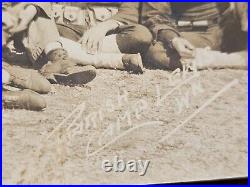 1923 PHOTO USS OKLAHOMA RIFLE PARTY FOOT LONG 2-PIECE 19 x 6 1/2 CAMP LEWIS