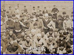 1923 PHOTO USS OKLAHOMA RIFLE PARTY FOOT LONG 2-PIECE 19 x 6 1/2 CAMP LEWIS