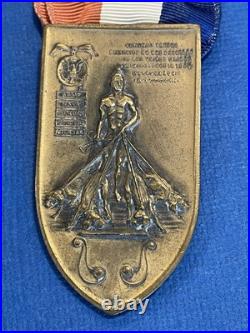 1923 U. S. Military National Match EIC Shooting Competition Medal Dogs of War NRA