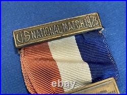 1923 U. S. Military National Match EIC Shooting Competition Medal Dogs of War NRA
