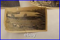 1923 airship crash antique original photos USS Shenandoah US Military Army AC AF