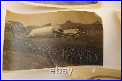 1923 airship crash antique original photos USS Shenandoah US Military Army AC AF