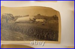 1923 airship crash antique original photos USS Shenandoah US Military Army AC AF