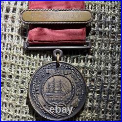1924 United States Navy Good Conduct Medal Named USS Saratoga CSC#62877