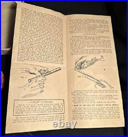 1924's Antique USA made Bulls Eye Pistol Pat. Feb 26, 24 Original Pistol