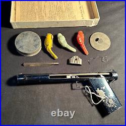 1924's Antique USA made Bulls Eye Pistol Pat. Feb 26, 24 Original Pistol Antiq