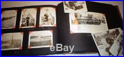 1925 Submarine Photo Album US Navy Subs, USS Arizona, S-51 Sunken Sub, Langley