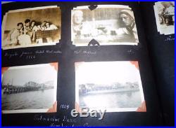 1925 Submarine Photo Album US Navy Subs, USS Arizona, S-51 Sunken Sub, Langley