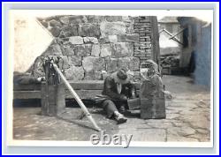 1926 Chefoo Street Umbrella Maker Occupational US Sailor Yangtze Photo #7K