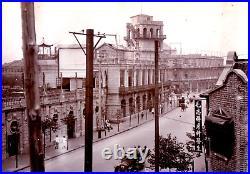 1926 Downtown Shanghai Signs Truck China Yangtze Patrol Original Photo F168