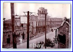 1926 Downtown Shanghai Signs Truck China Yangtze Patrol Original Photo F168