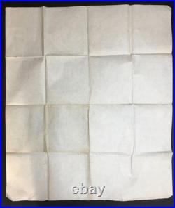 1926 Imperial Japanese Army Chemical Weapons Research Blueprint Chart