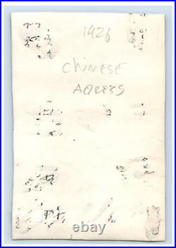 1926 Lovely Young Chinese Brides Chefoo US Sailor Yangtze Photo Lot Of 2 F168