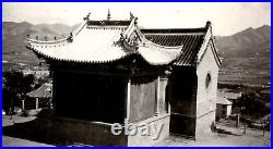 1926 Mountain Temple In Chefoo US Sailor Yangtze River Patrol Photo F168