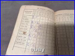 1926 REAR Version Soviet Russian Military ID-booklet of Red Army Soldier