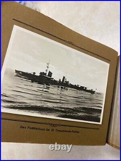 1927-29 German 2 Torpedoboots Halbflottille Photo Book