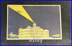 1927 Imperial Japanese Navy Fleet Review Yokohama Postcard Set 4 with Folder