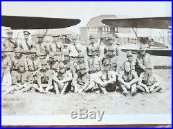 1927 US Army Air Service PANORAMA Photo Selfridge Field MICHIGAN Biplane RARE
