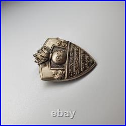 1928 Germany Artillery Tinnie 1923 Frankfurt a/M Schwerer Artilleristentag Pin