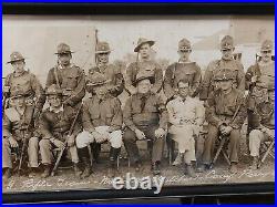 1928 Photograph Massachusetts Rifle Team National Matches Camp Perry OH w Names