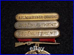1928 Pre-WWII Era USMC Good Conduct Medal Named & Numbered