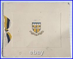 1928 Rawalpindi District British Hq Soldiers Punjab Pakistan Christmas Card