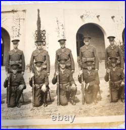 1928 YARDLONG PHOTO 106TH PLATOON USMC MARINE CORPS SAN DIEGO IDENTIFIED w HOME