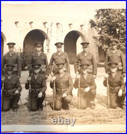 1928 YARDLONG PHOTO 106TH PLATOON USMC MARINE CORPS SAN DIEGO IDENTIFIED w HOME