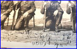 1928 YARDLONG PHOTO 106TH PLATOON USMC MARINE CORPS SAN DIEGO IDENTIFIED w HOME