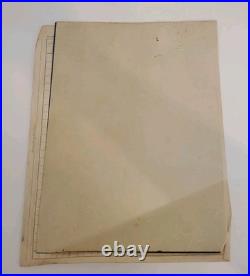 1929 Original Blueprint Schofield Barracks Division Review Field Survey, Hawaii