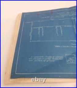 1929 Original Blueprint Schofield Barracks Division Review Field Survey, Hawaii