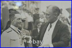 1930 Admiral Byrd Wins Roosevelt Medal FDR Governor NY Presentation Autographed