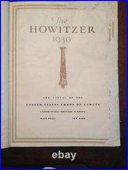 1930 Howitzer West Point Military Army United States OldYearbookShop. Com