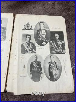 1930 Imperial Japanese Navy Photo Album with Battleships, Naval Schools, Flags