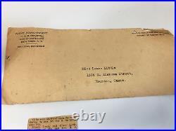 1930 Navy Department U. S. S. Houston Thank You Letter For A Up Right Piano