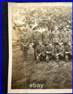 1930 Original Marvin Boland 8x10 Photo Washington National Guard 161st Inf Co I