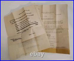 1930 Schofield Barracks Signal Corps Xmas Radio Greetings Docs & 1929 Notice
