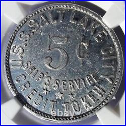 (1930) USS Salt Lake City Ship's Service Token, Navy Cruiser, WW2 Military Utah