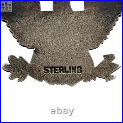 1930's Army Usmc Colonel War Eagles Navy Captain Insignia 1-3/8 X 3/4 Size #02