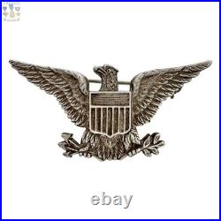 1930's Army Usmc Colonel War Eagles Navy Captain Insignia 1-3/8 X 3/4 Size #02