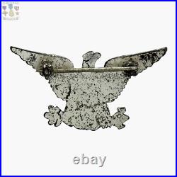 1930's Army Usmc Colonel War Eagles Navy Captain Insignia 1-3/8 X 5/8 Size #111