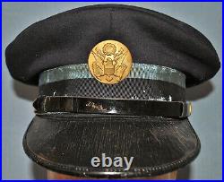 1930's EM Infantry Dress Visor Cap Contract Marked