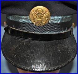 1930's EM Infantry Dress Visor Cap Contract Marked