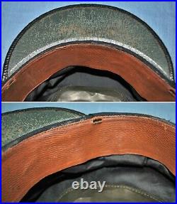 1930's EM Infantry Dress Visor Cap Contract Marked