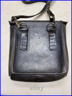 1930's German Leather Document Pouch