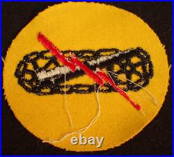 1930's Interwar US Army 7th Cavalry Mechanized Brigade SSI Shoulder Patch, Wool