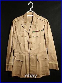 1930's US Army Major Medical Corps Khaki Uniform & Breeches Rare Early Service