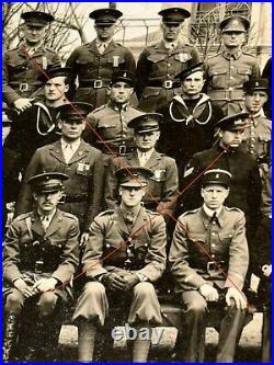 1930's WW2 Photo Marine Raider Evans Carlson Shanghai Peking China Officers USMC