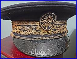 1930s French Diplomat's Visor Cap